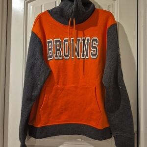 Bear Dance Orange and Gray Men's Cardigan